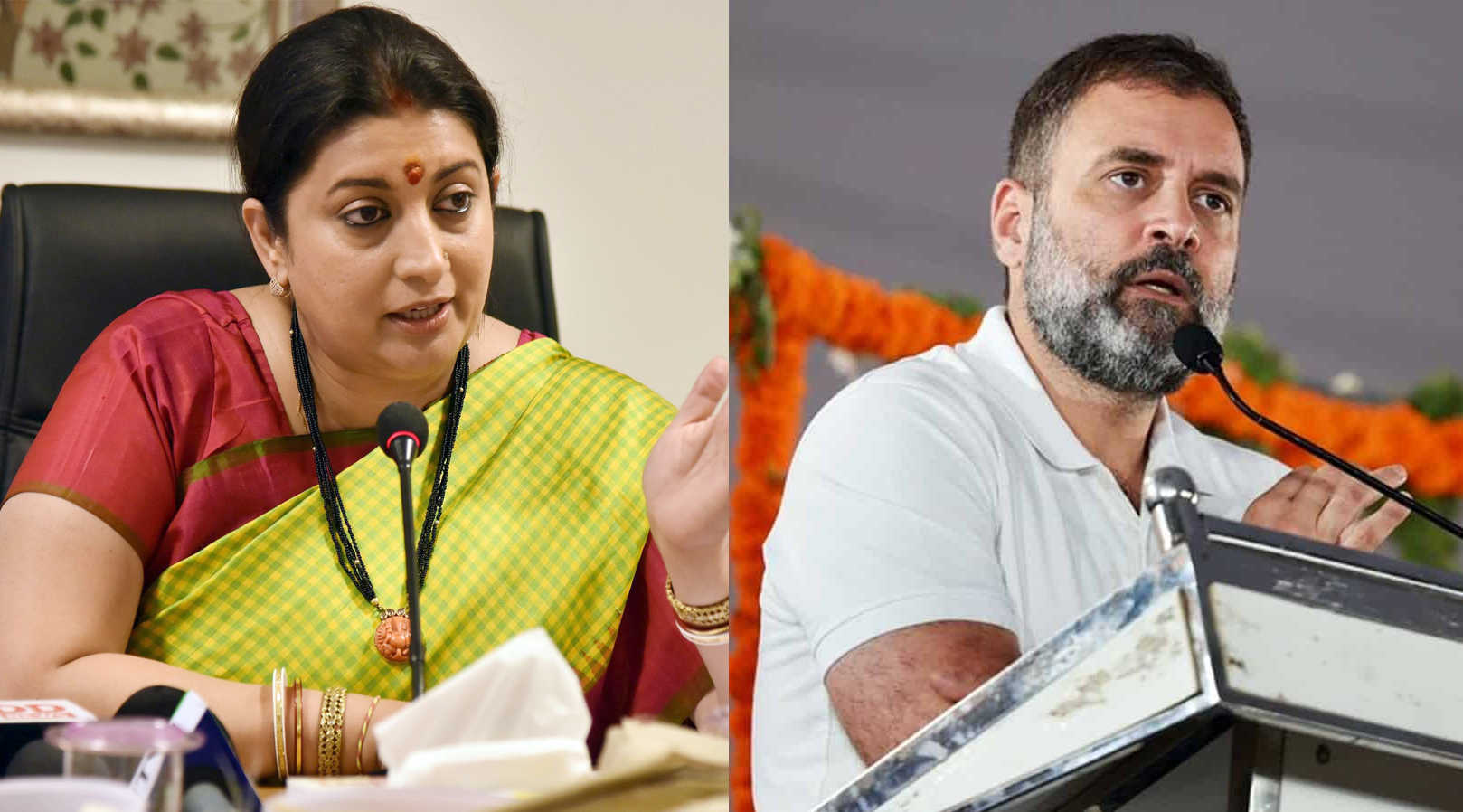 Smriti Irani denounces Rahul Gandhi for his tweet mocking Prime Minister Narendra Modi