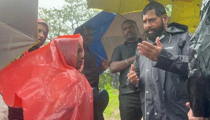 CM Eknath Shinde adopts children orphaned in Irshalwadi landslide