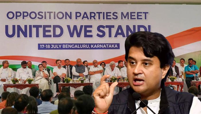 Jyotiraditya Scindia slams I.N.D.I.A. alliance, exposes political opportunism