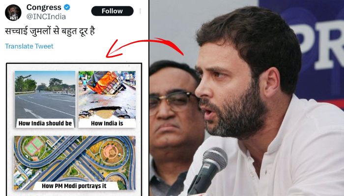 Congress uses 2012 picture to attack Modi govt, forgets it was UPA-era