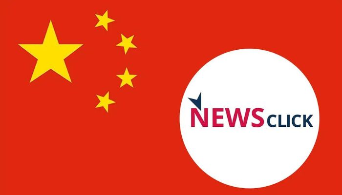 X (formerly Twitter) handle of the reportedly China-funded portal Newsclick suspended