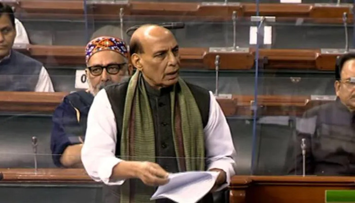 'I am not afraid to discuss China': Rajnath Singh responds to Congress' Adhir Chowdhury's interruptions during his address