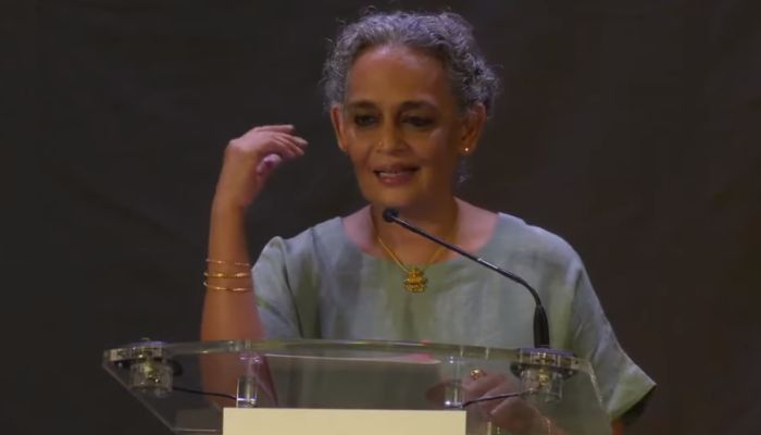 Arundhati Roy fear-mongers about India at 2023 European Essay Award ceremony