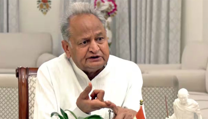 Rajasthan: CM Ashok Gehlot greeted with 'Modi Modi' chants in Bhilwara