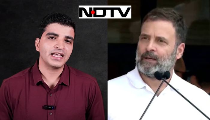 'Journalist' Sohit Mishra quits NDTV after being asked to ask tough questions to Rahul Gandhi