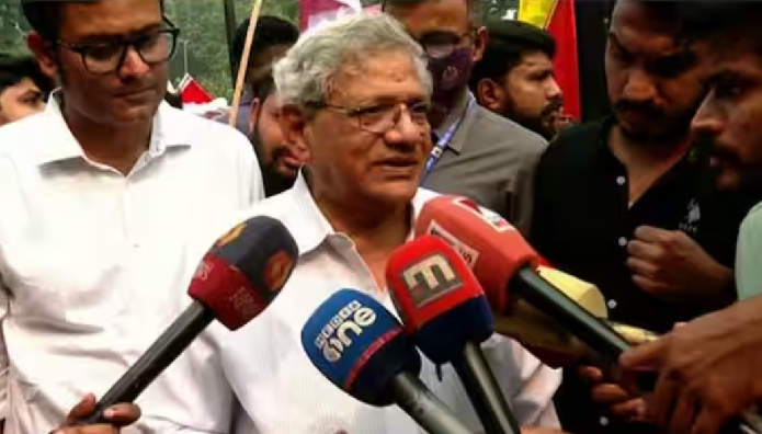 NewsClick Scandal: House of Sitaram Yechury also raided by Delhi Police, here is what he said