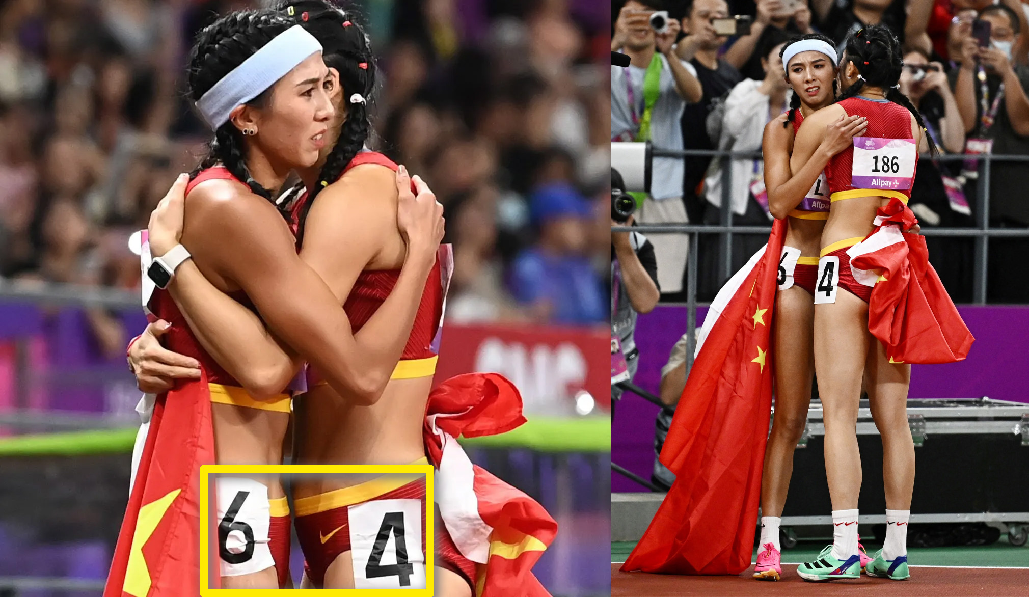 Asian Games: China censors photo of 2 athletes due to Tiananmen Square  reference