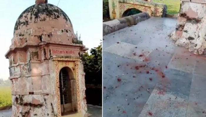 Gujarat: Unidentified miscreants pelt stones at Shiva temple, vandalise saffron flag