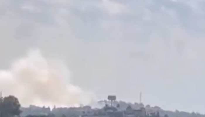 Fresh barrage of rockets fired from Lebanon amidst ongoing Hamas onslaught, Israel responds