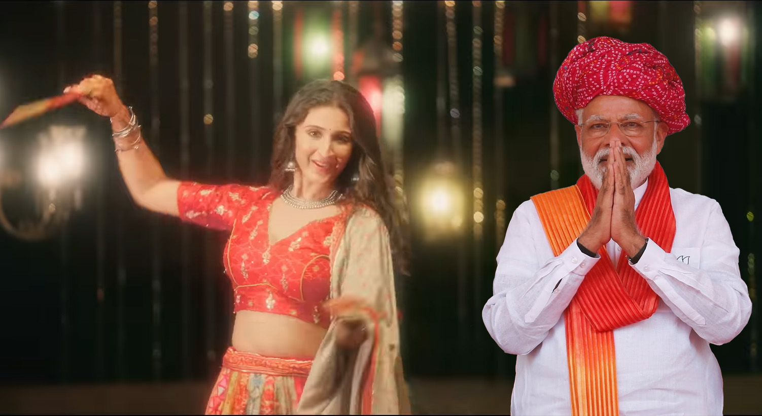 Music video based on Garba song penned by PM Narendra Modi released