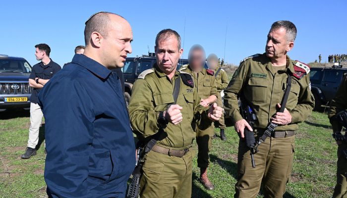 Former Israel PM Naftali Bennett Joins Soldiers Against Hamas   Naftali Bennett 