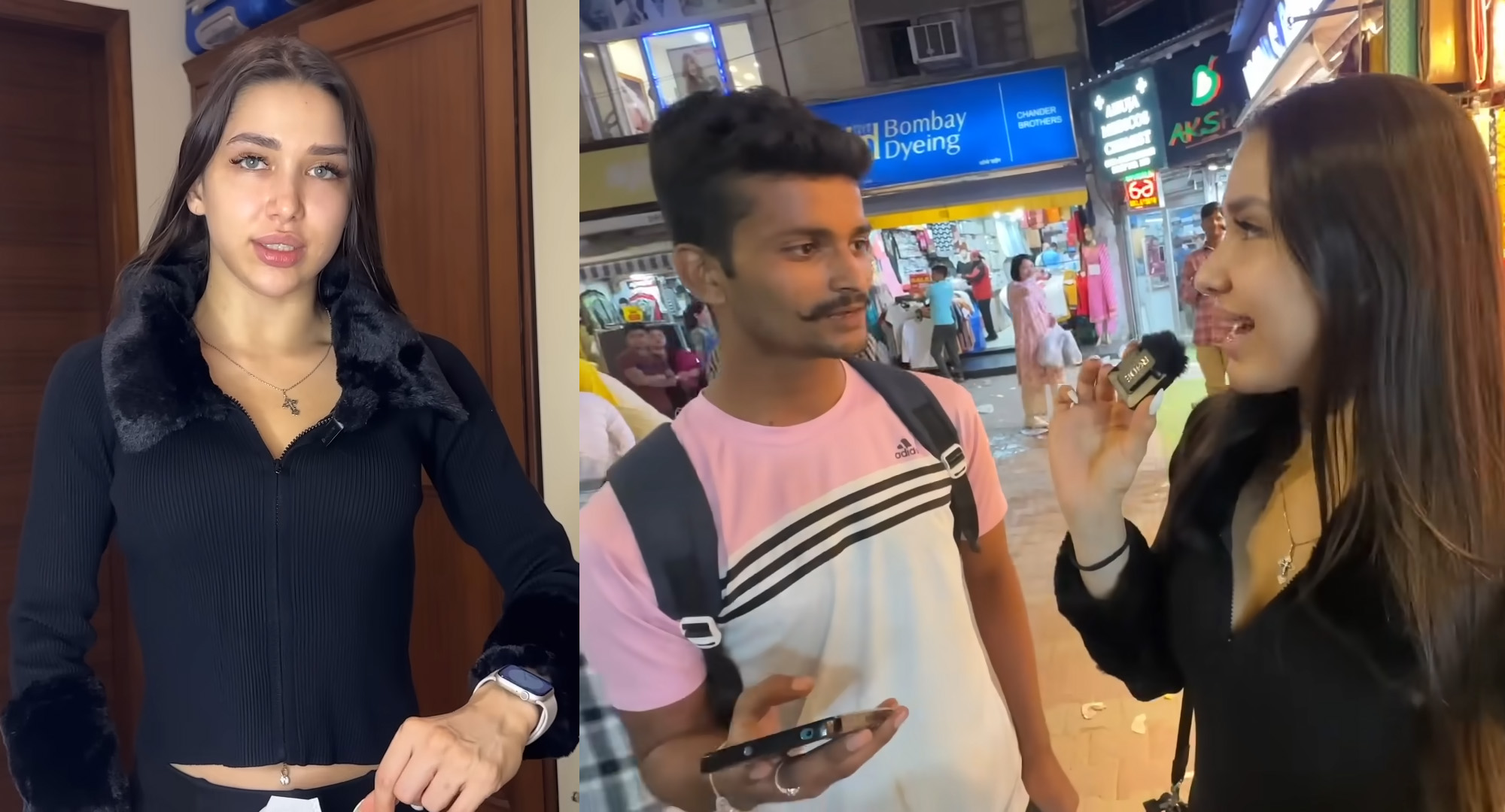 Desisixyvideo - Watch video: Russian YouTuber harassed while vlogging in Delhi
