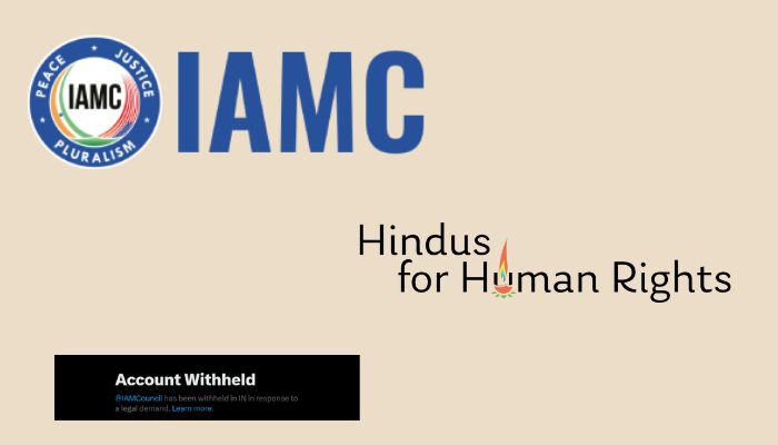 Twitter withholds accounts of 'Indian American Muslim Council' and Hindus for Human Rights' in India