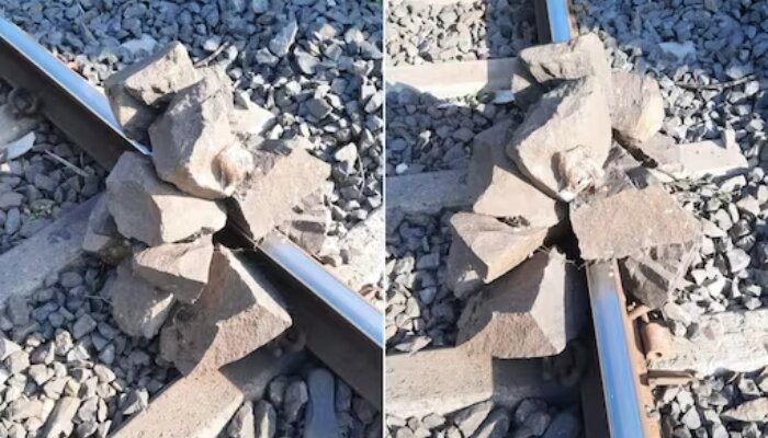 Tragedy averted after Railways train guard spots rocks on tracks in Maharashtra