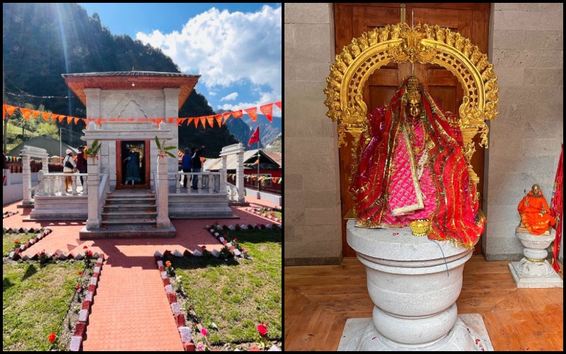 Firecrackers, puja and diyas: For the first time in 75 years, Diwali is celebrated at the Mata Sharda Devi Temple in Kupwara, Kashmir