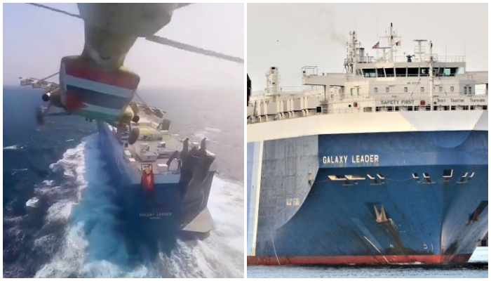 Yemen's Houthi rebels share video of them attacking cargo ship coming to India, Japan govt trying to get 'Galaxy Leader' released