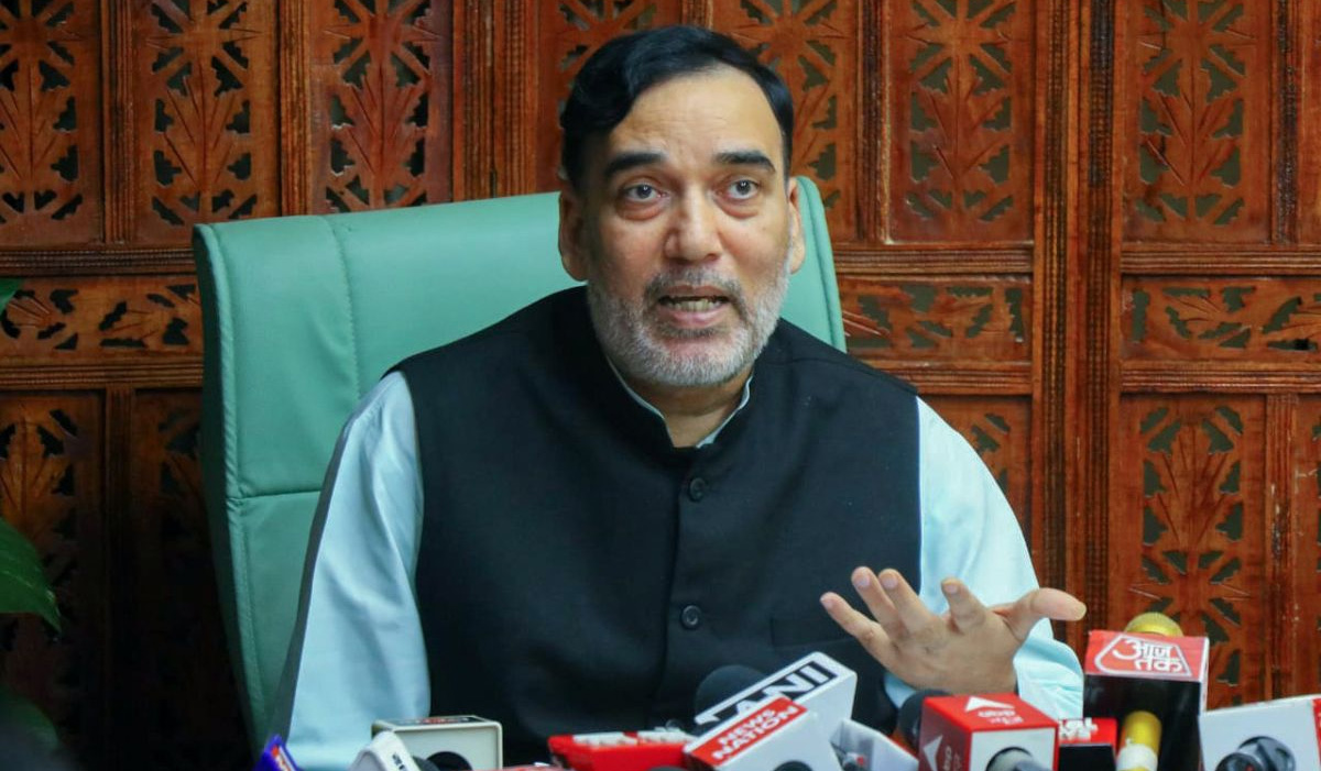 After saying Punjab farm fires don't cause pollution, Gopal Rai asks people to not burst firecrackers