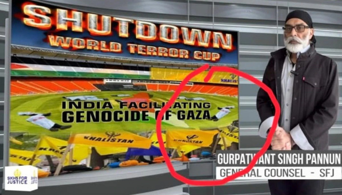 Khalistani terrorist Gurpatwant Singh Pannun issues threat to disrupt ICC World Cup final