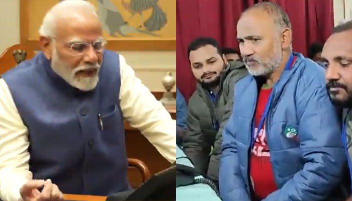 PM Modi praises Gabbar Singh Negi, foreman trapped in Uttarkashi tunnel who kept other workers calm