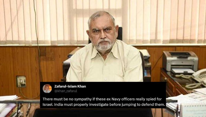 Zafarul Islam Khan supports death penalty for ex-Indian Navy officers in Qatar