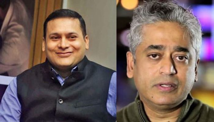 Amit Malviya slams Rajdeep Sardesai for his biased reporting on live TV