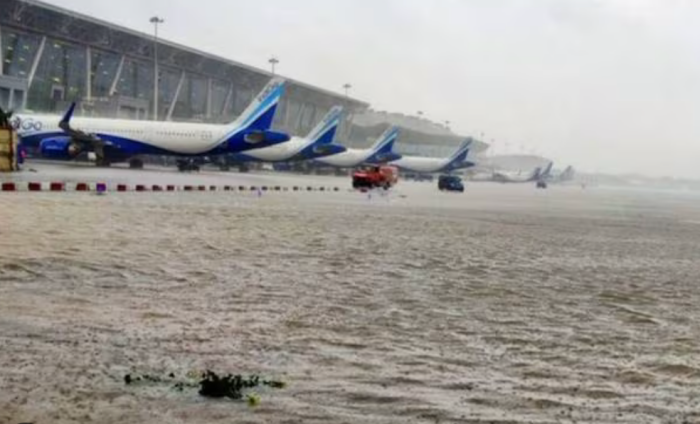 Chennai Gets Inundated Ahead Of Cyclone Michaung's Landfall, 144 Trains ...