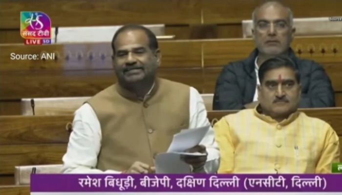 BJP MP Ramesh Bidhuri slams opposition alliance with ‘hard-hitting’ facts in Lok Sabha