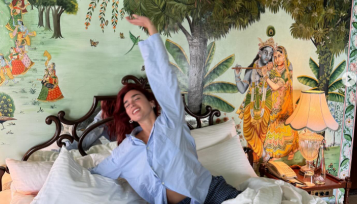 Singer-songwriter Dua Lipa shares beautiful images of her India trip