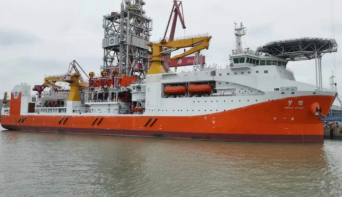 China builds massive deep drilling vessel 'Mengxiang', aims to breach earth's crust and extract samples from the mantle