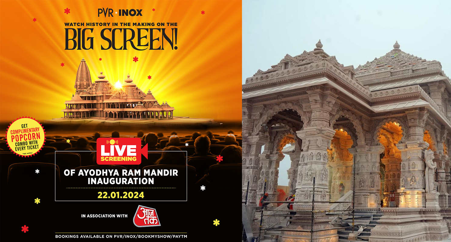 PVR INOX to live-stream Pran Pratishtha ceremony on big screens