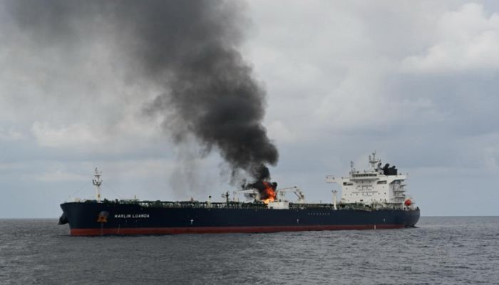 British oil tanker carrying 22 Indians attacked by Houthi missiles, Indian Navy comes to rescue