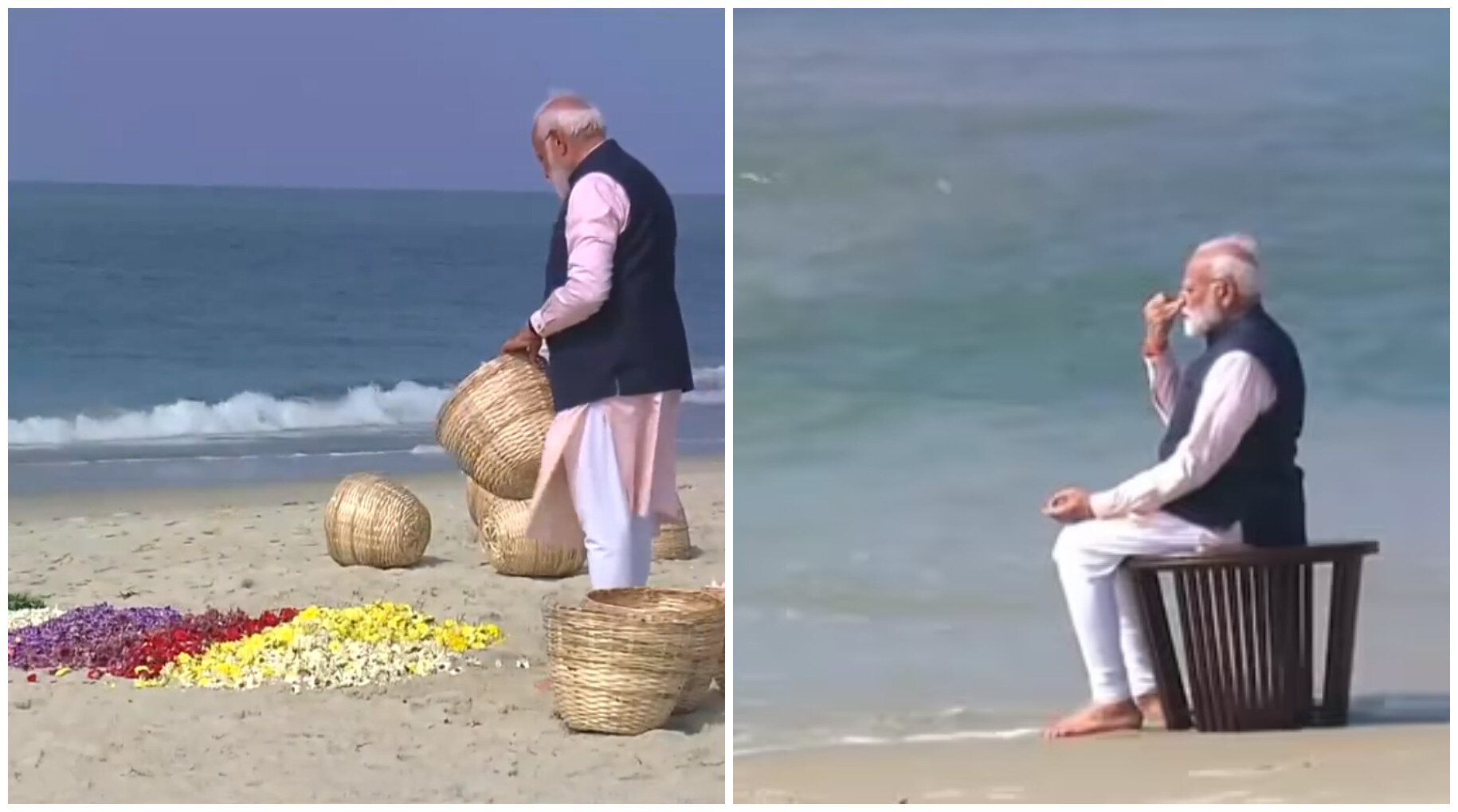 Tamil Nadu: PM Modi visits origin point of Ram Setu 'Arichal Munai'