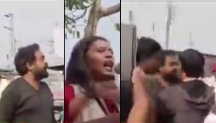 SFI goons attack Hindu man for questioning remarks of Dipsita Dhar against Ram Mandir