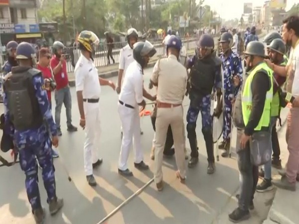 ABVP Workers Protest Over Sandeshkhali Incident In Siliguri, Bengal ...