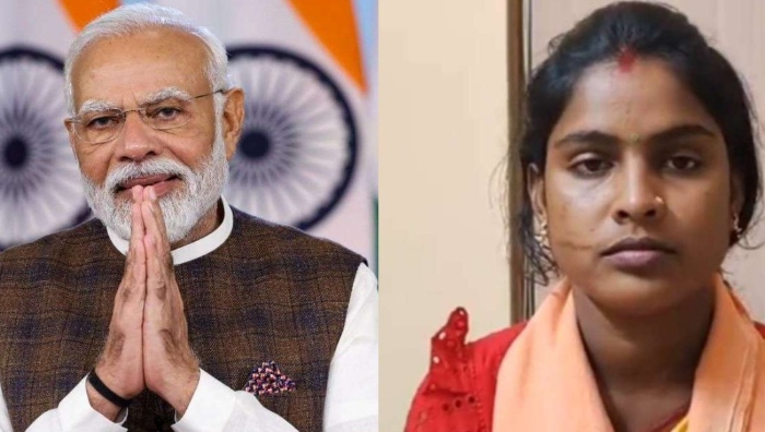 'Shakti Swaroopa': PM Modi speaks to Sandeshkhali victim and BJP candidate Rekha Patra