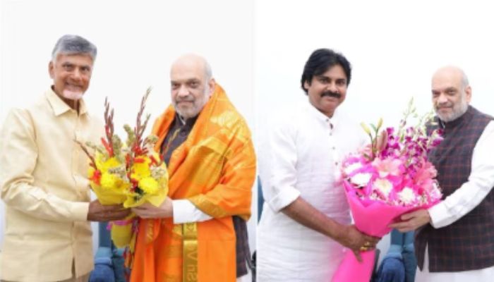 BJP Forms Alliance With TDP And Jana Sena In Andhra Pradesh, Seat ...