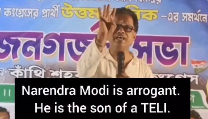 “How can a son of ‘Teli’ inaugurate Ram Mandir”: Brahmin TMC leader Pijush Panda abuses PM Modi