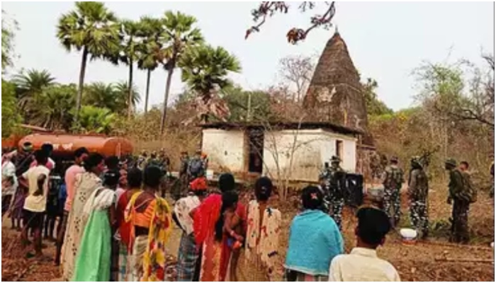 Chhattisgarh: Old Ram temple which was shut by Maosists 21-years-ago reopened in Sukma with help from CRPF jawans