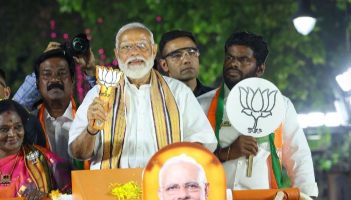 Pm Modi Defends Annamalai After Joker Jibe By Dmk 4047