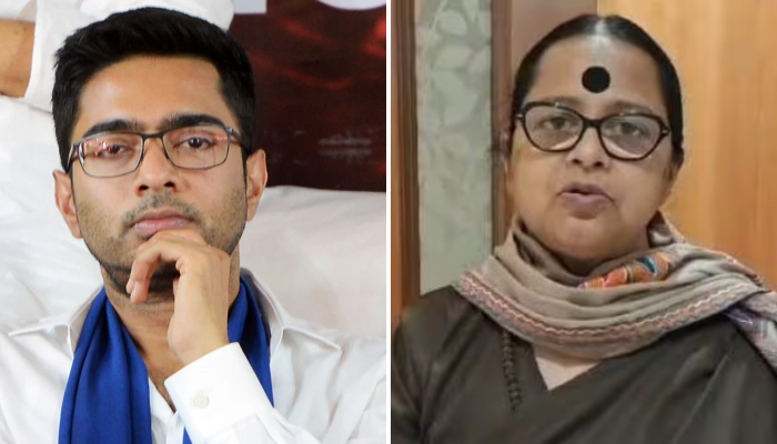 Abhishek Banerjee abuses BJP's Sreerupa Mitra Chowdhury, NCW takes cognisance