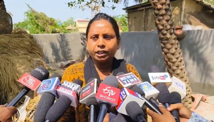 WB: Hindu woman from Shantineketan narrates temple destruction by Sheikh Hasan, involvement of TMC councillor and police