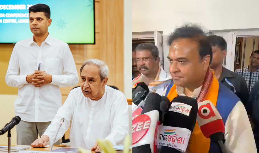 Assam CM accuses VK Pandian of controlling Odisha CM Naveen Patnaik