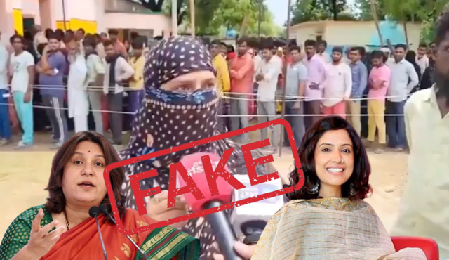 UP: Woman who claimed she got a BJP slip after voting for SP admits she had pressed the wrong button