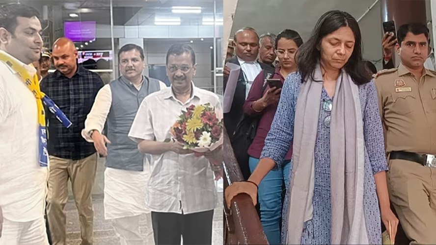 Kejriwal’s aide Bibhav Kumar files counter-complaint against AAP MP Swati Maliwal