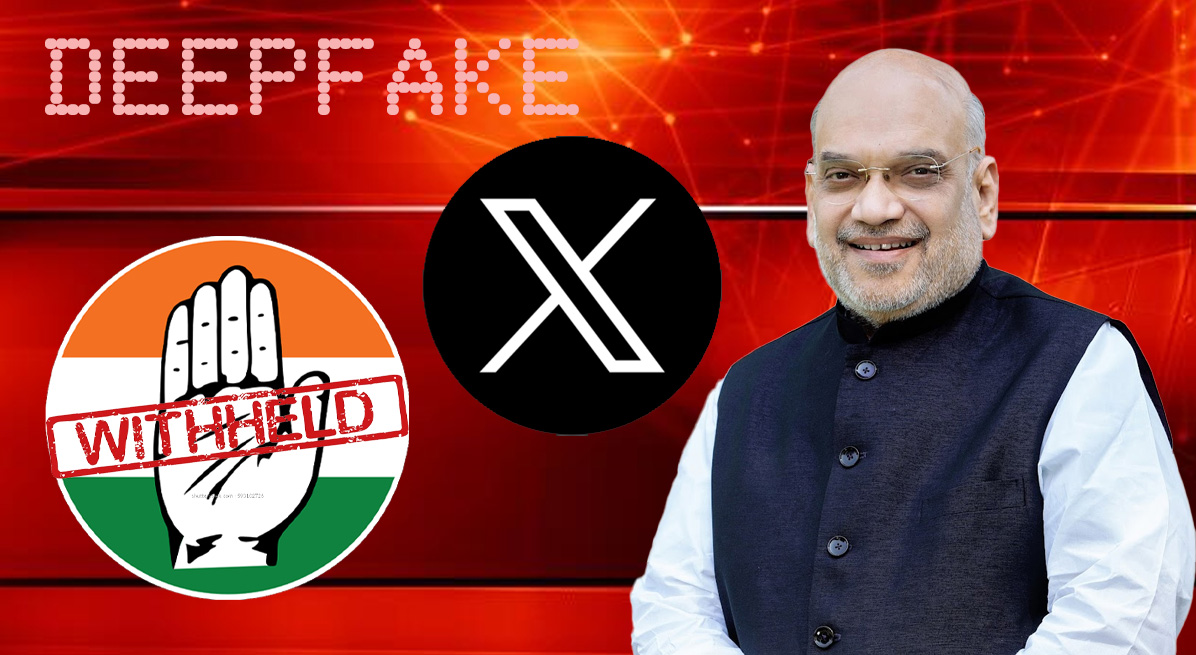 X account of Jharkhand Congress withheld for fake Amit Shah video