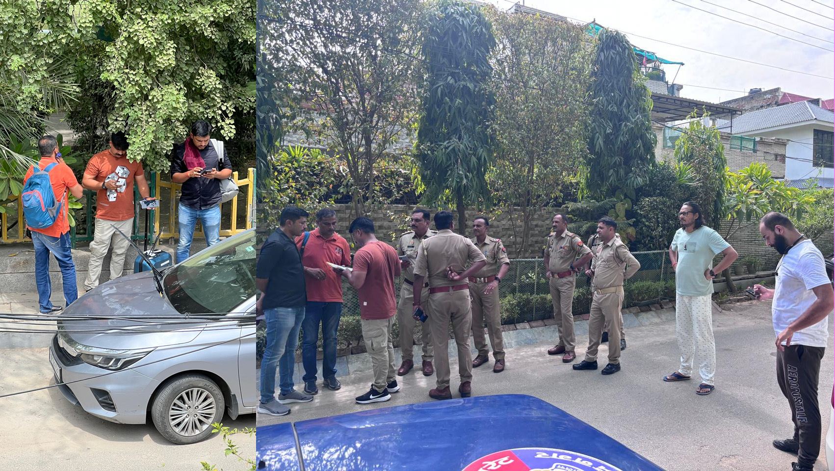 Karnataka Police team in plainclothes arrive at Noida house of Ajeet Bharti