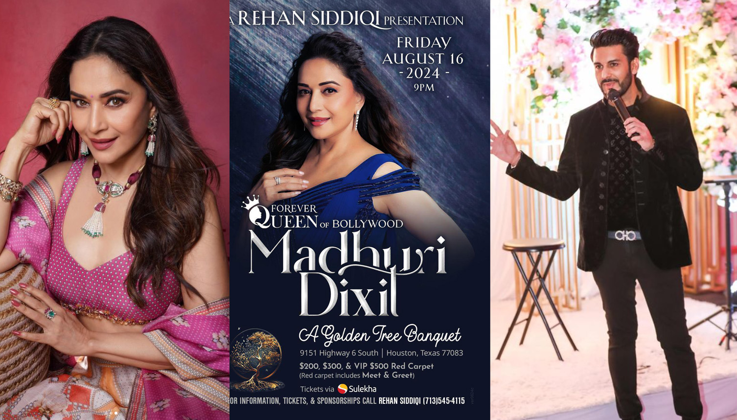 Madhuri Dixit slammed for collaboration with Pakistani terror linked event manager based on likely fake poster