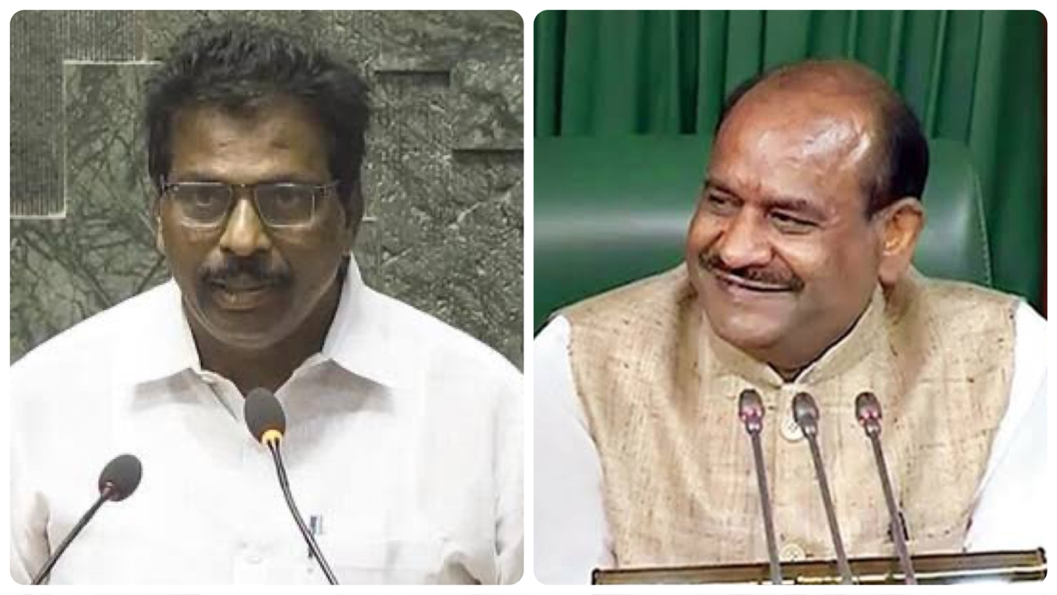 No consensus on the speaker, INDI bloc's K Suresh fielded against Om ...