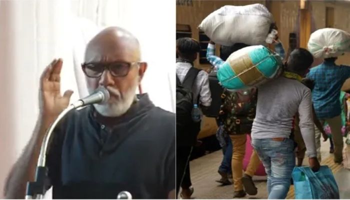 Kattappa-fame actor Sathyaraj mocks migrant workers, had supported ‘Eradicate Sanatan’ remark