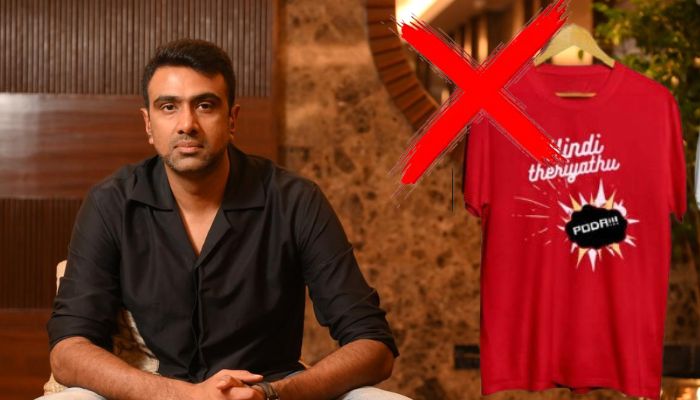 Cricketer Ravichandran Ashwin slams Dravidian anti-Hindi campaign ‘Hindi Theriyadu Poda’